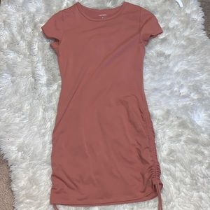 Brown body con dress🤎